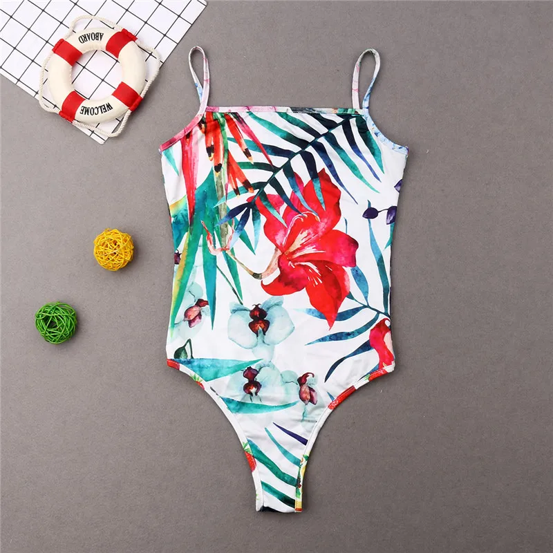 Новинка бразильский 2019 дети мать и дочь бикини цельный купальник пляжная одежда