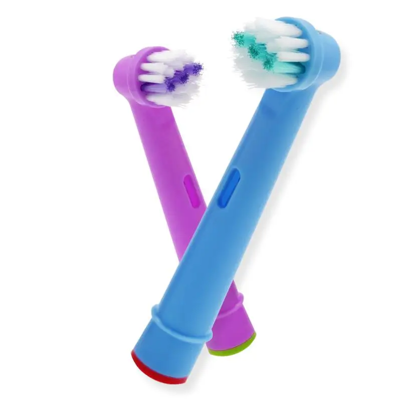 Сменные насадки для детской зубной щетки Oral B 4 Fit Advance Power/Pro Health/Triumph/3D Excel|Насадки