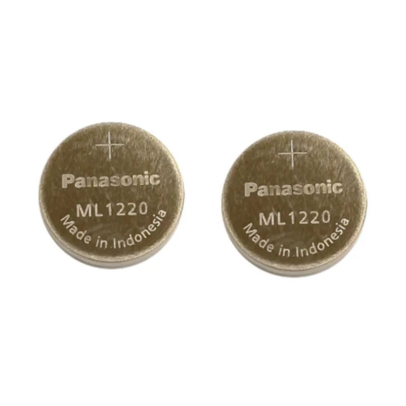 Новые оригинальные перезаряжаемые батарейки Panasonic ML1220 3V ML 1220 2 шт./лот|Часовые
