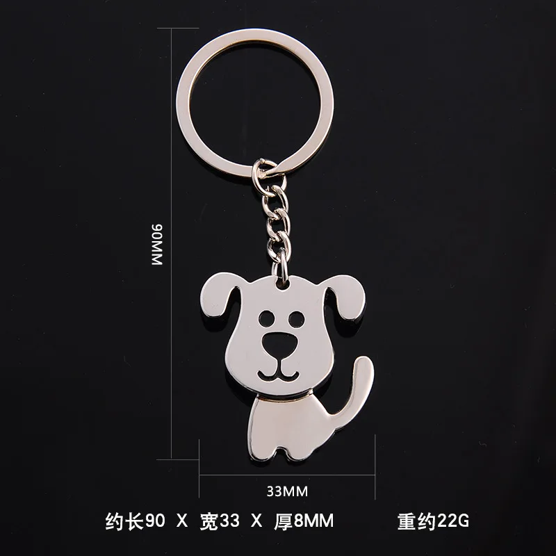1 шт. лидер продаж брелки из цинкового сплава в виде кости собаки для щенка брелок