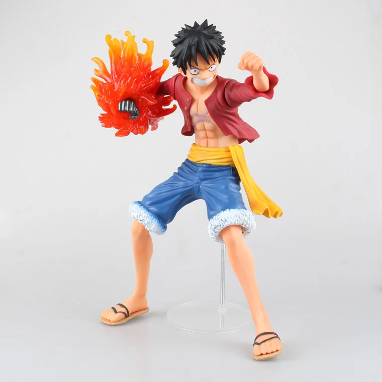 1 шт. 32 см цельная Обезьяна D Luffy Battle Ver в штучной упаковке ПВХ фигурка подвижная