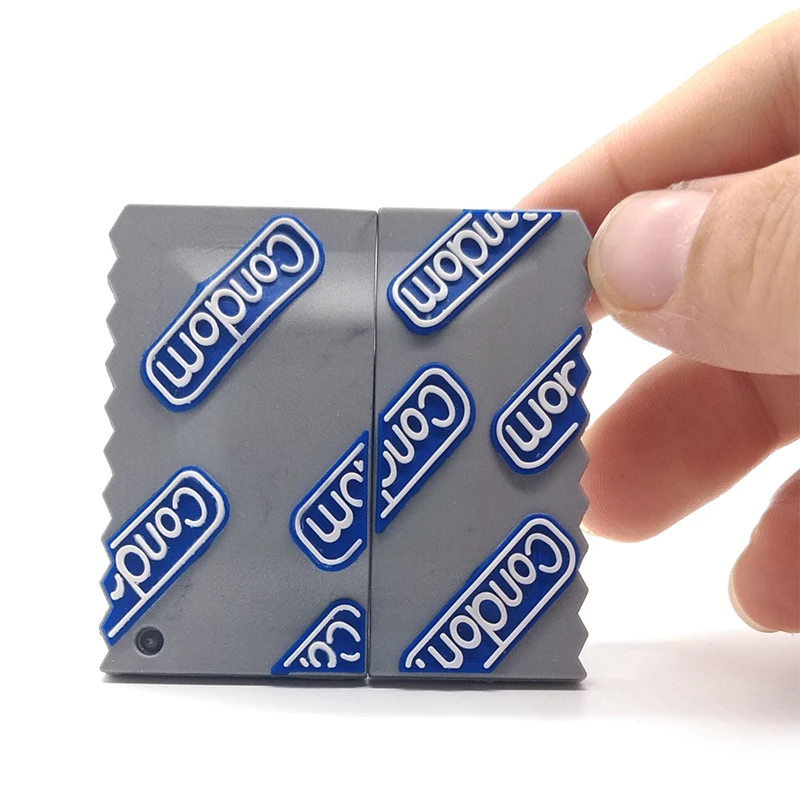 Usb флеш накопитель Pendrive usb2.0 с мультипликационным презервативом 64 ГБ 32 16 8 4 Гб