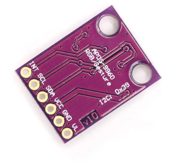 1 шт. датчик жестов RGB для DIY Mall APDS 9960 интерфейса Arduino I2C 3 В приближения цветной УФ