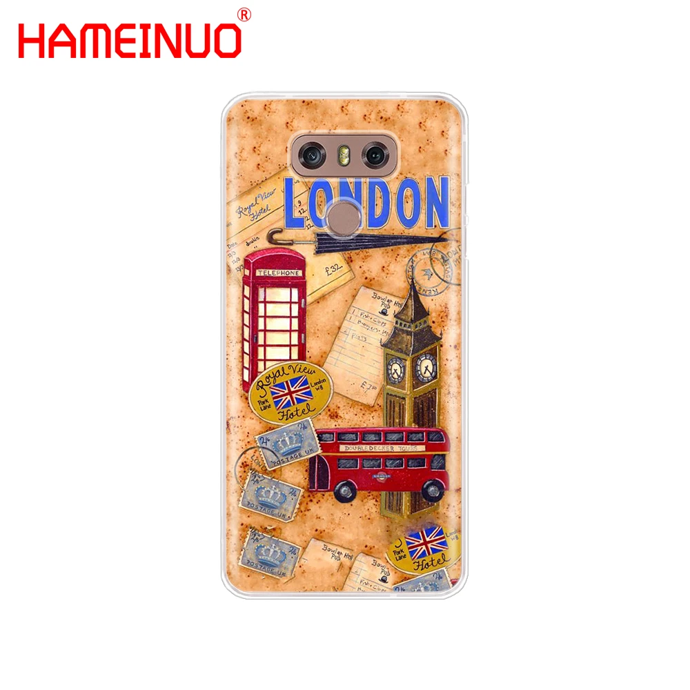 Чехол для телефона HAMEINUO London big ben Bus чехол LG Q6 G6 MINI G5 K10 M250N M250 2017 2016 X POWER 2|Бамперы| |