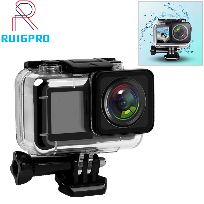 Спортивная камера, водонепроницаемый чехол, абсолютно, для DJI Osmo, экшн, дайвинг, водонепроницаемая коробка, аксессуары для корпуса