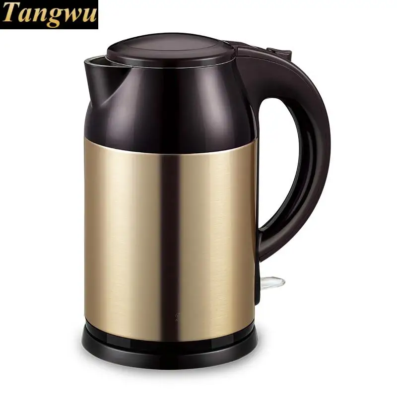 

electric kettle has a large capacity of 1.8 litres and double stainless steel