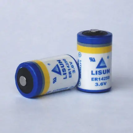 12 шт./лот LISUN ER14250 1/2AA 3,6 в 1200 мАч литиевый промышленный ПЛК и т. Д. Устройство позиционирования вещей измеритель батареи