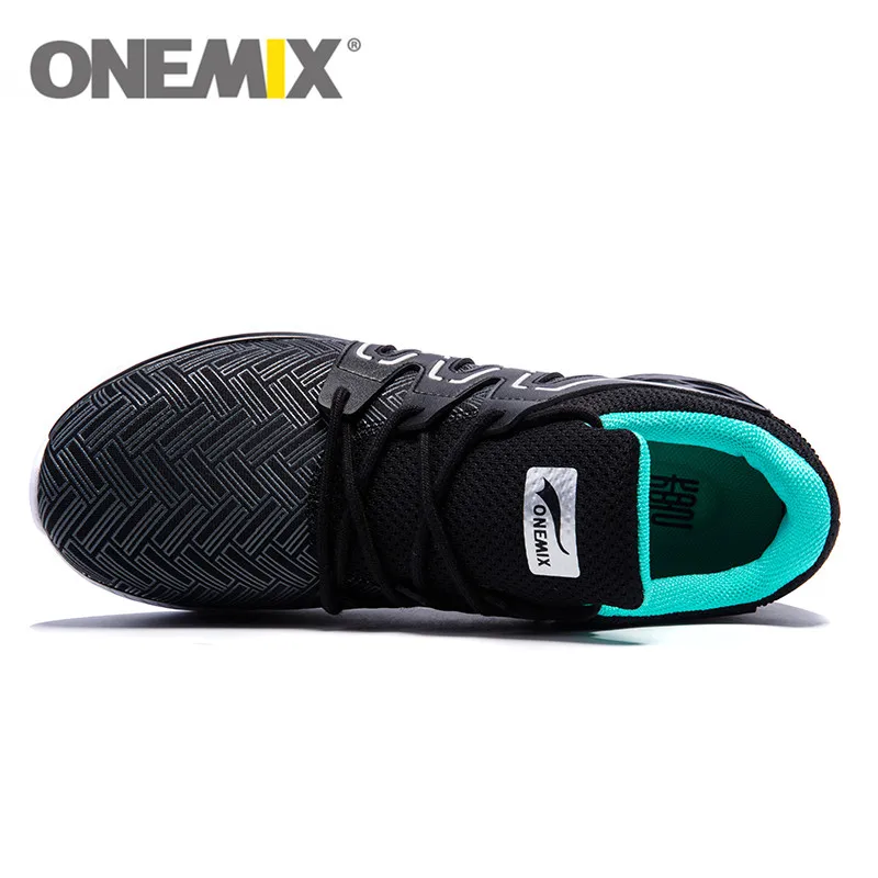 Мужские кроссовки для бега ONEMIX с массажной подошвой тренажер занятий спортом на