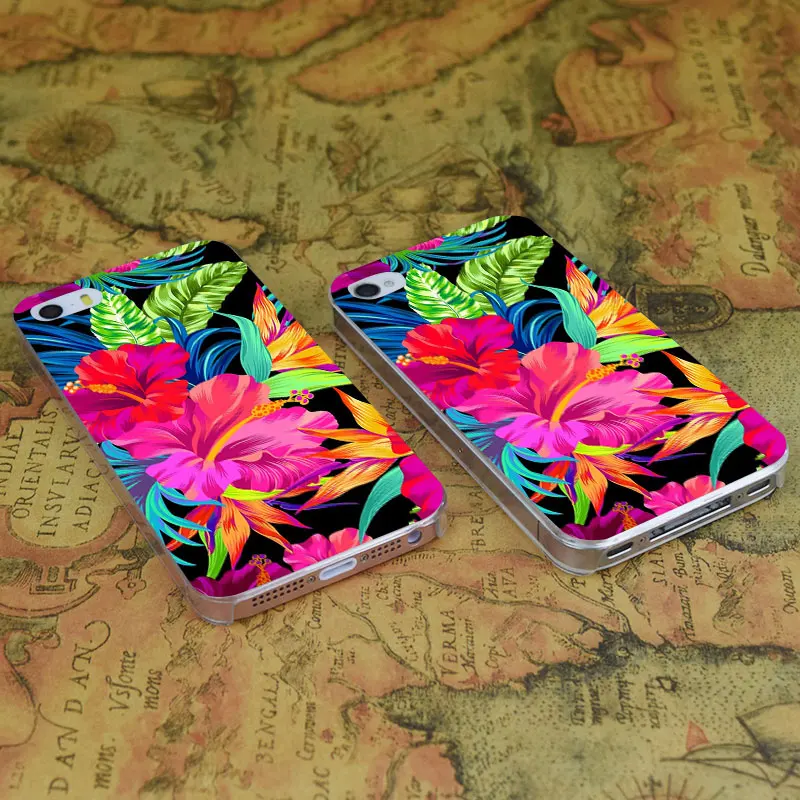 E3118 Drive You Mad Hibiscus Transparent Hard Thin Case Cover For Apple iPhone X XR XS Max 4 4S 5 5S SE 5C 6 6S 7 8 Plus |