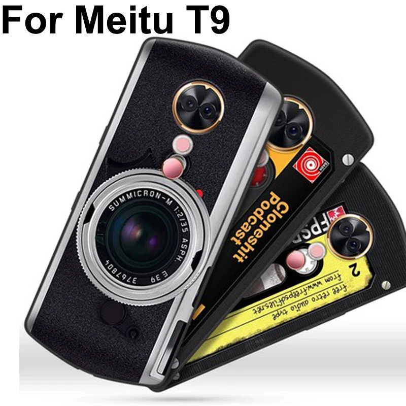 Силиконовый чехол 6 01 дюйма для Meitu T9 задняя крышка ретро с рисунком мягкий T 9 MP1718