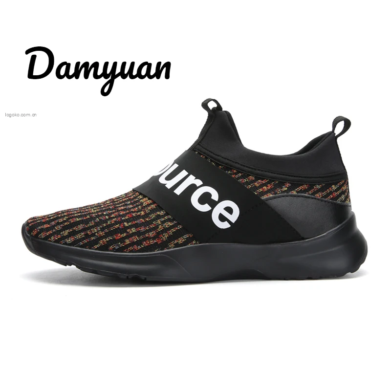 Damyuan/Новинка года; модная классическая обувь; Мужская обувь; удобные дышащие Повседневные Легкие Нескользящие туфли из искусственной кожи - Цвет: iridescence