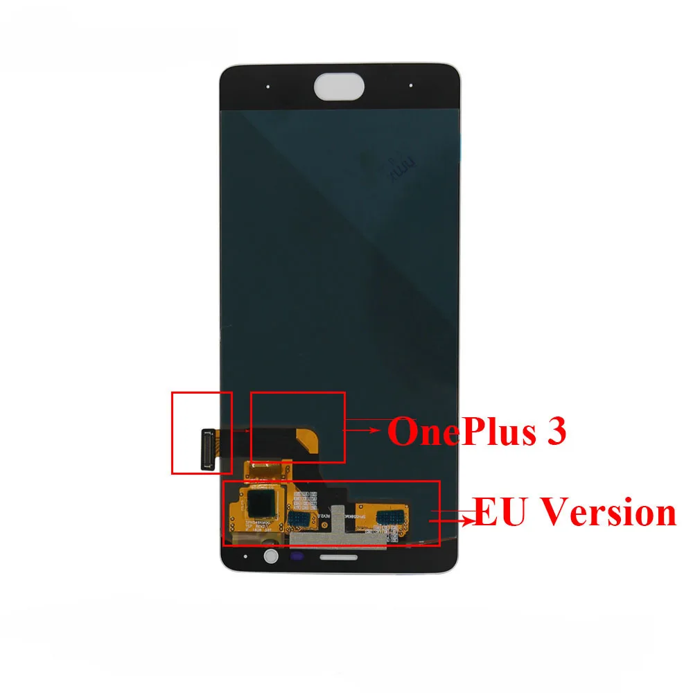 5 &quotдля Oneplus 3T A3010 ЖК дисплей кодирующий преобразователь сенсорного экрана в