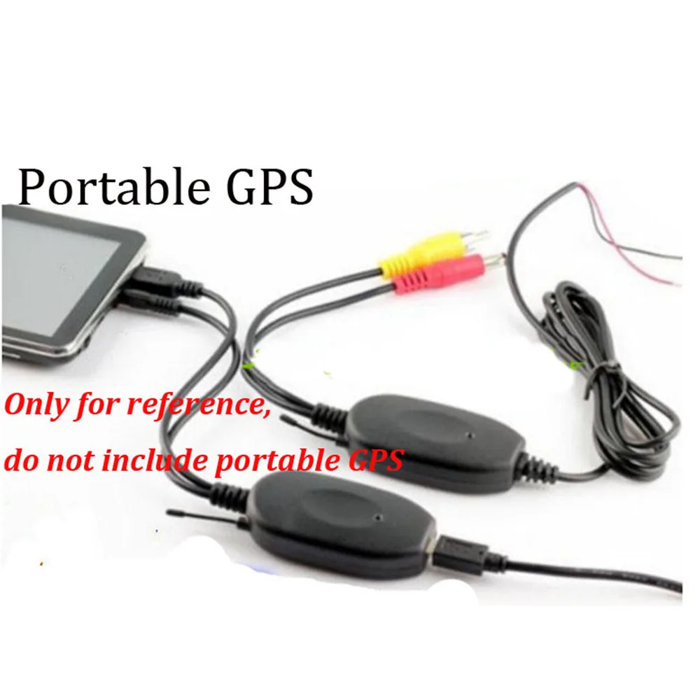 2.4G Wireless Reverse Rear View Camera car wireless receiver and transmitter For Car GPS Module adapter Handheld portable | Автомобили и