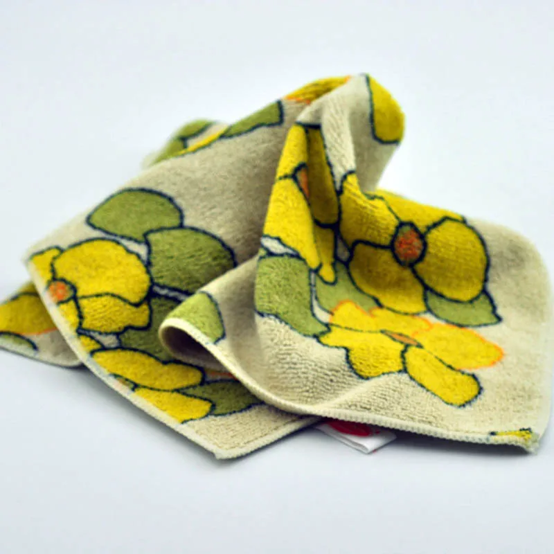 

Hot Sale Printed Beautiful Microfiber Towel Microfiber Cloth For Cleaning Car Kitchen 35*35cm