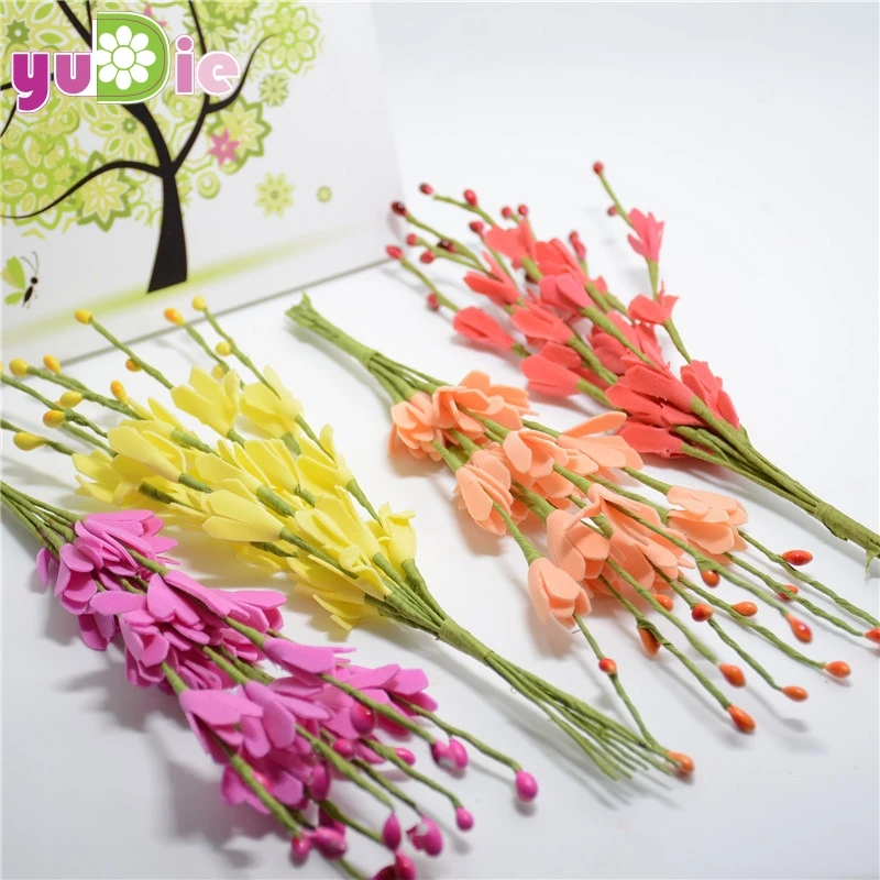 Искусственные цветы для скрапбукинга 10 шт.|artificial flowers|artificial flowers for weddingflowers artificial |