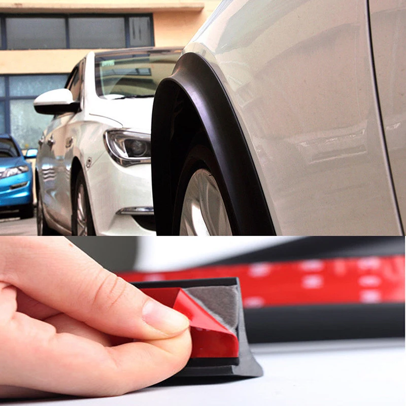 1 шт. Автомобильная прокладка для уплотнения декор колес шина крыло кромка