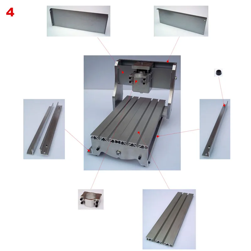 600*400 мм CNC рамка 6040Z cnc маршрутизатор гравер с шариковым винтом и мотор бесплатно