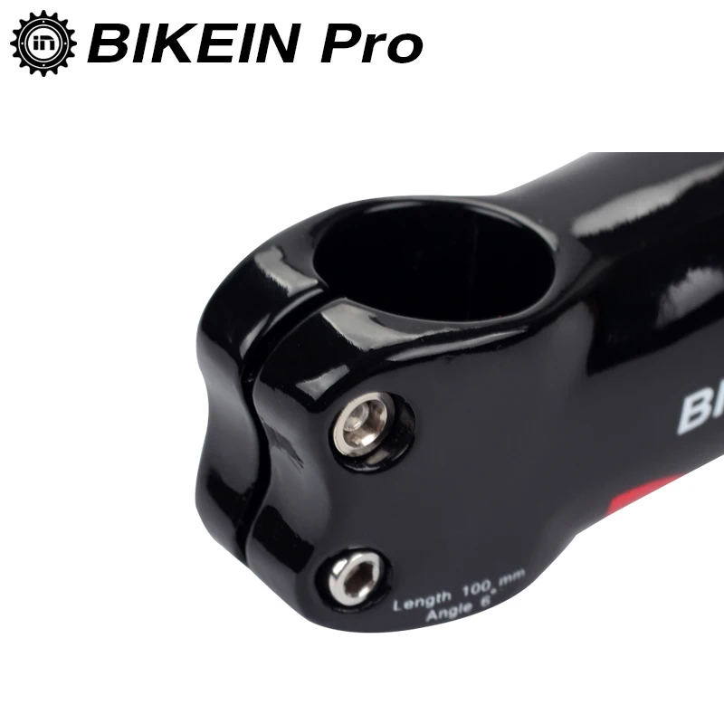 Стержень руля велосипеда BIKEIN Pro из углеродного волокна 80/90/100/110 мм 6/17 градусов