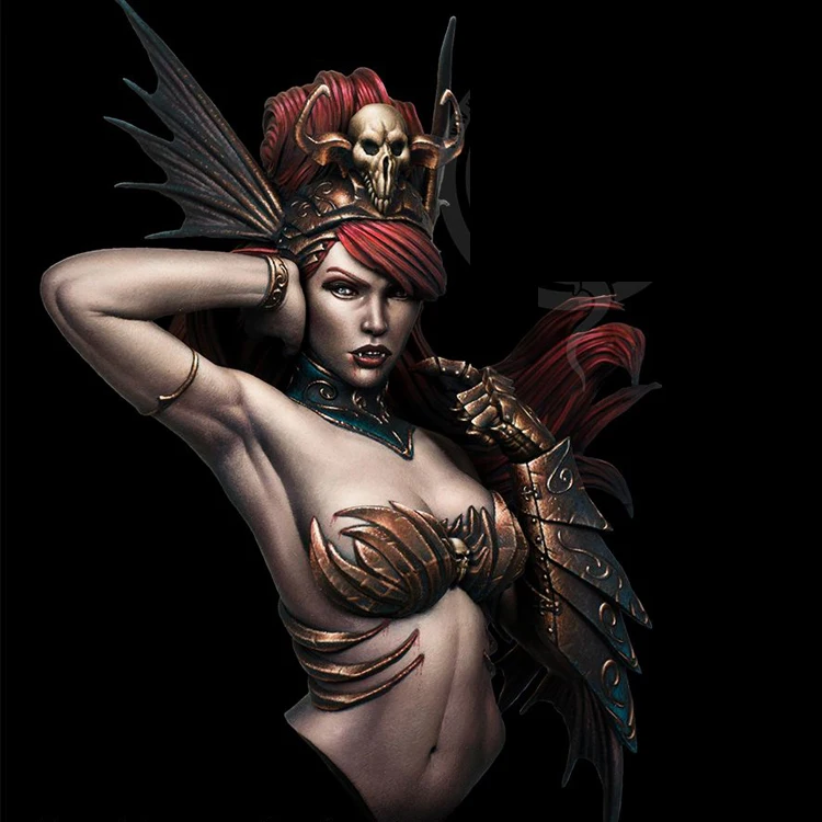

1/10 Lady Sibilla, Resin Model Bust GK, Science fiction theme, Unassembled and unpainted kit