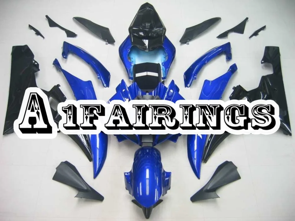 Полностью синие черные АБС пластиковые комплекты для кузова мотоцикла Yamaha YZF600 R6