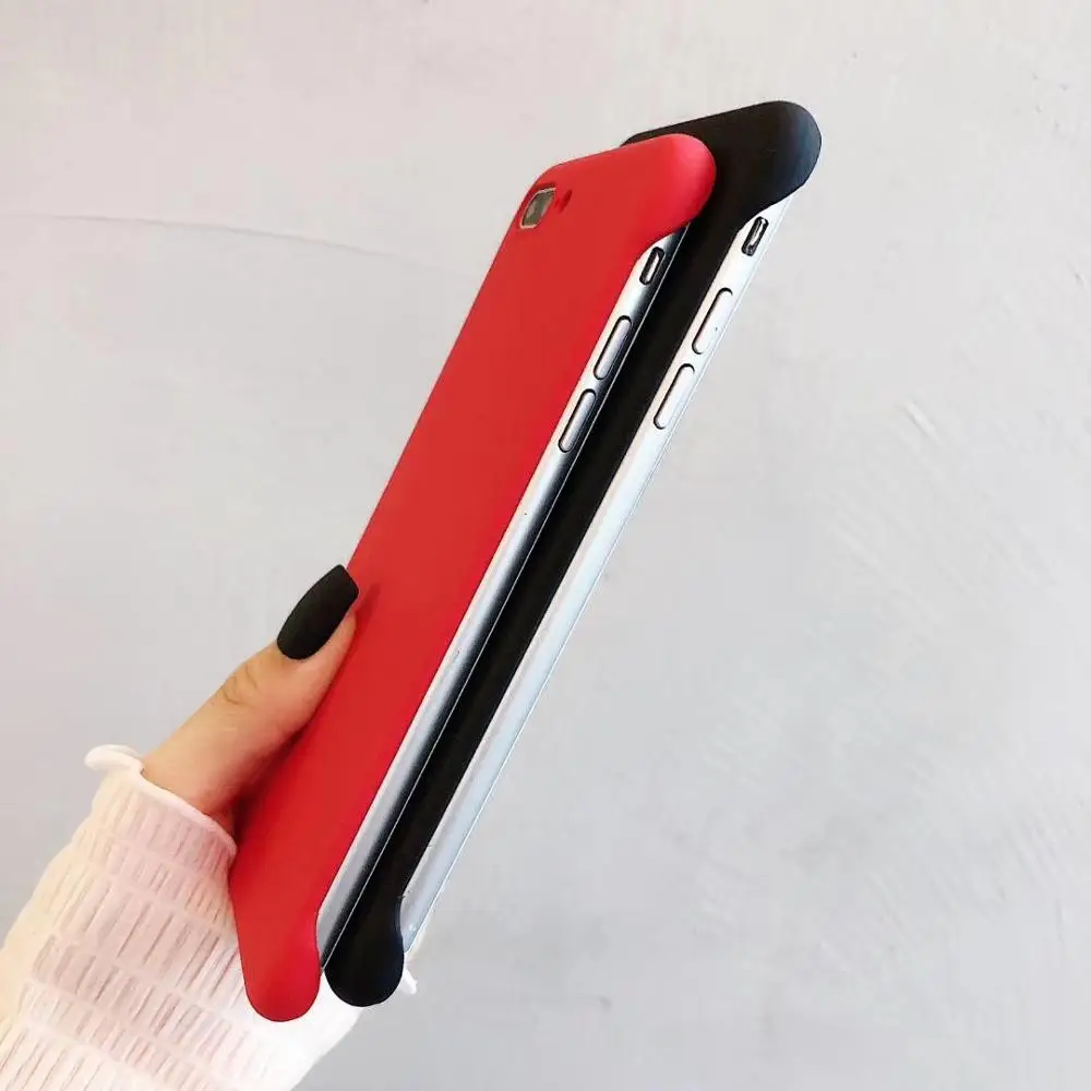 MORINBO сплошной цвет IMD Пара Набор для iPhone XR X XS Max 6 6S 7 8 Plus милые яркие цвета простые