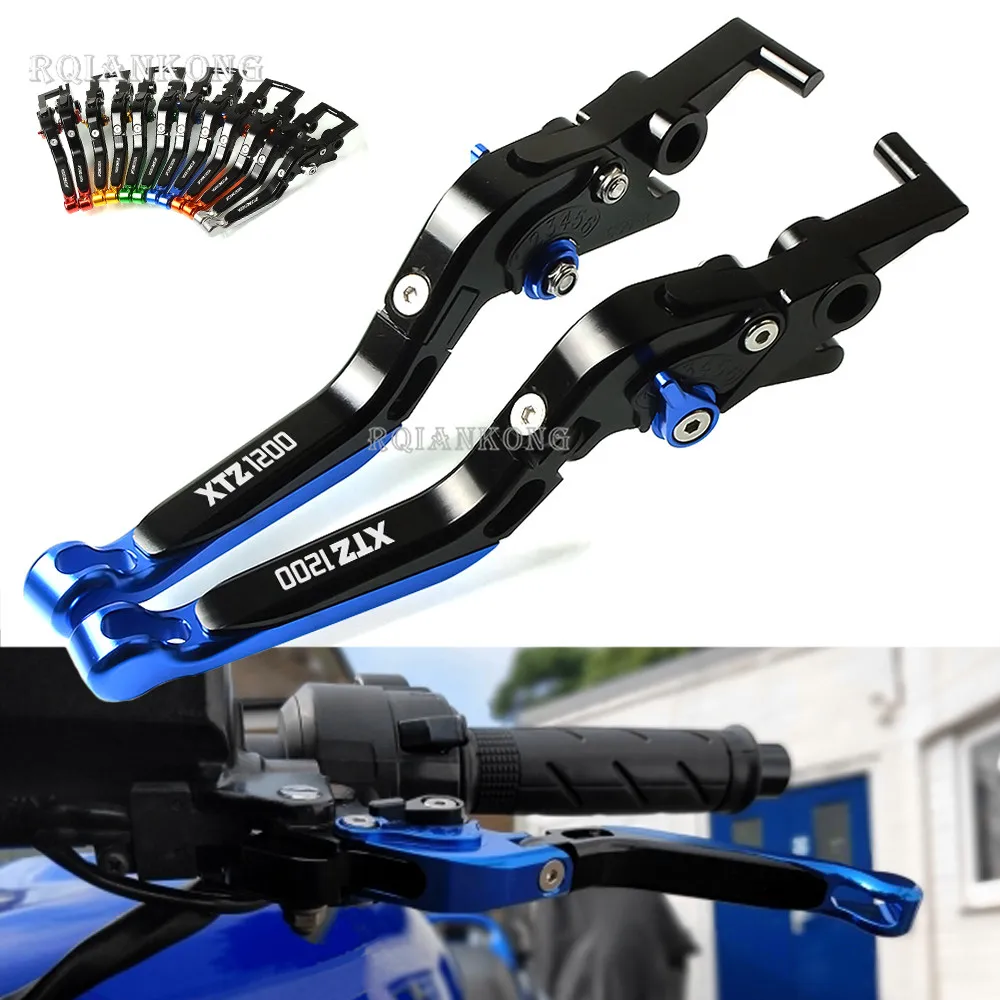 Мотоциклетные сцепные рычаги для Yamaha XTZ 1200 XTZ1200 Super Tenere 2012 2013 2014 2015 2016 регулируемые
