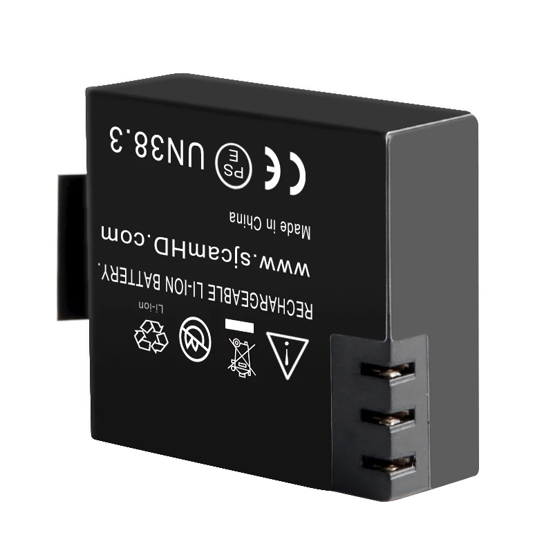 SJCAM оригинальный запасной аккумулятор двойное зарядное устройство для SJ4000 WiFi SJ5000