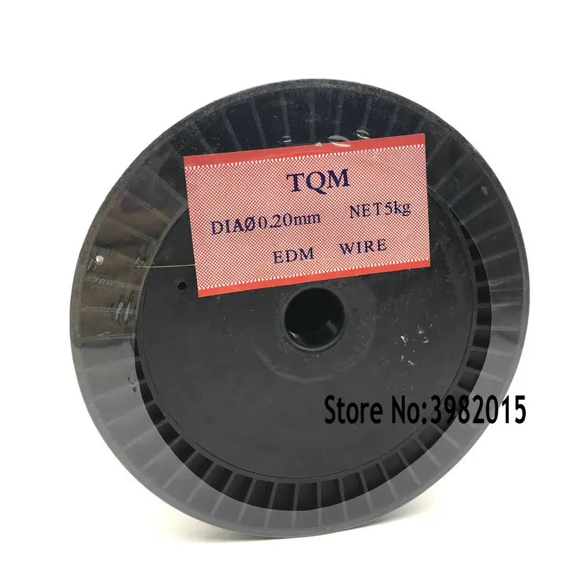 

TQM WEDM Brass Wire 0.20mm Tension 900N to 1000N For Low Speed Machine