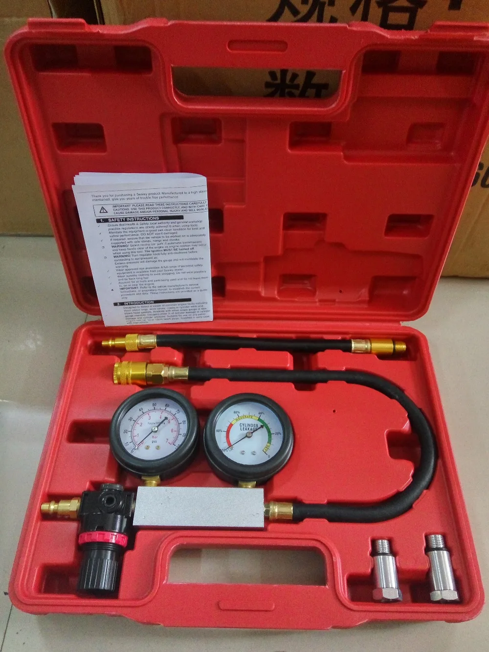 Детектор утечки и кривошипная пробка для цилиндра двигателя детектор