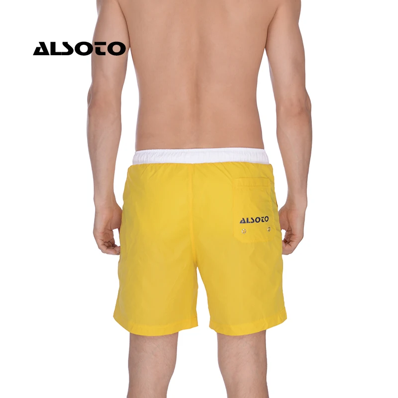 

ALSOTO Quick Drying Men's Board Shorts Popular Men's Jogger Short Fashion Sexy Men's Board Short Men Swimwear Drop Shopping