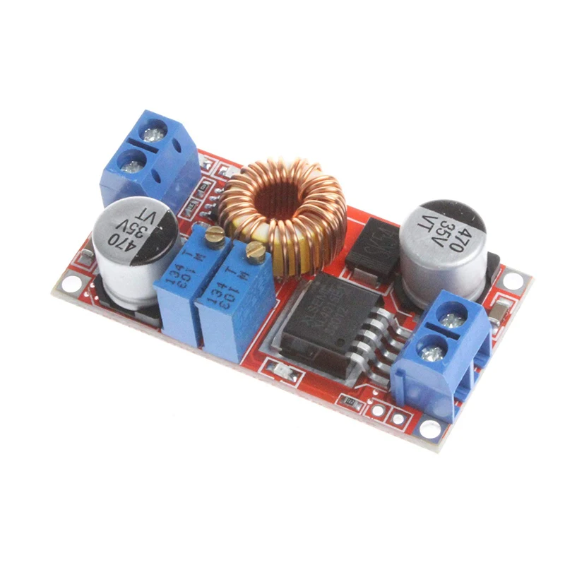 DC-DC 5-32 В до 0,8-30 в модуль питания для Arduino 5A постоянного тока Светодиодный модуль драйвера зарядное напряжение батареи