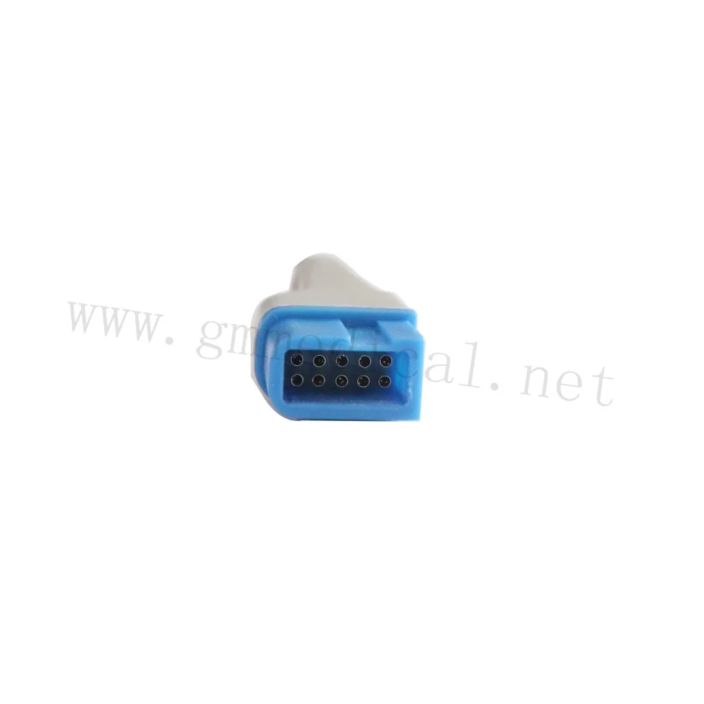 Совместим с Spacelab. OEM часть № 700 0030 00 кабель адаптера Spo2 прямоугольный 10pin &gtDB9F L = 2 5