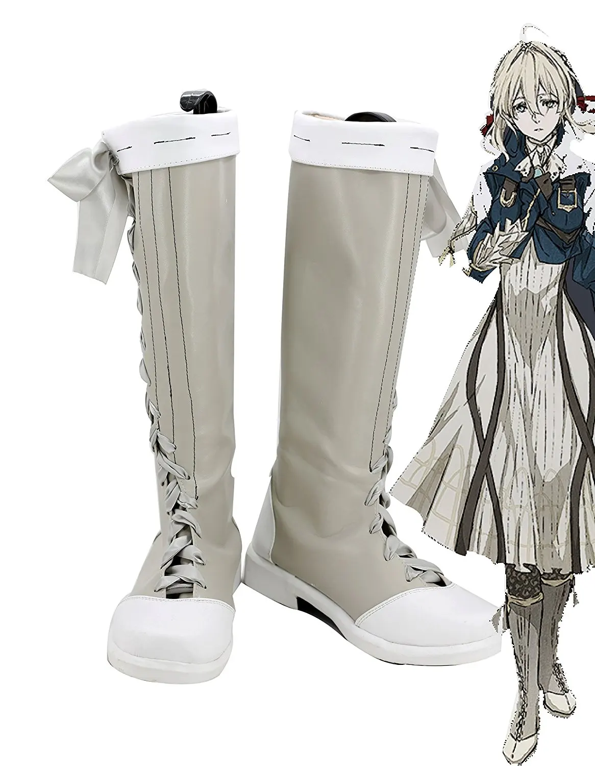 

Violet Evergarden Violet Cosplay Shoes Boots Custom Made An Size