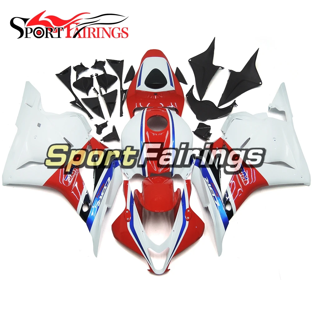 

Complete Fairings For Honda CBR600RR F5 2009 2010 2011 2012 Injection ABS Motorcycle Fairing Kit Cowling White Blue Carenes New