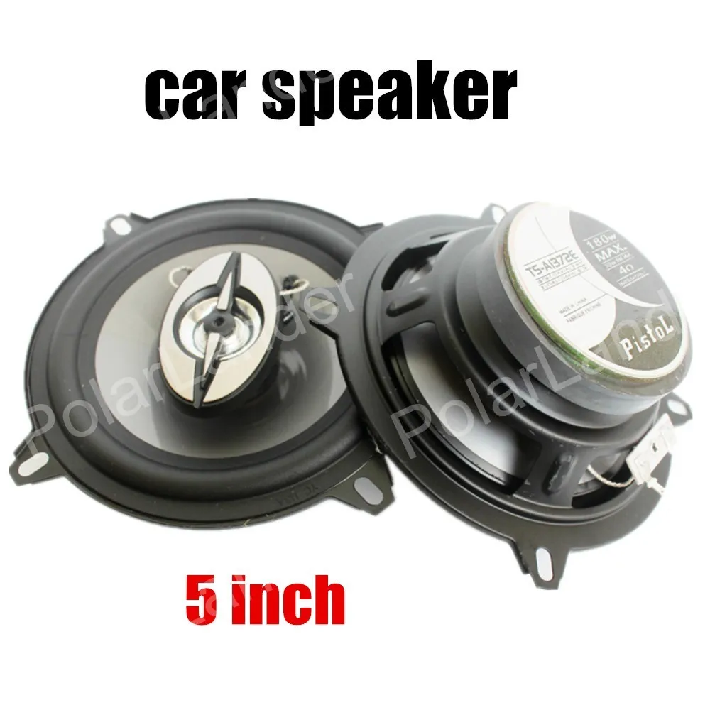 Пара 5 дюймовых автомобильных коаксиальных динамиков стереодинамики для всех