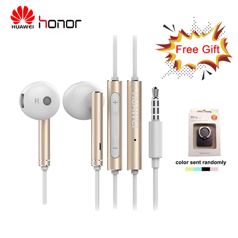 Профессиональные наушники huawei Honor AM116 для P7 P8 P9 Lite P10 Plus динамик с регулировкой