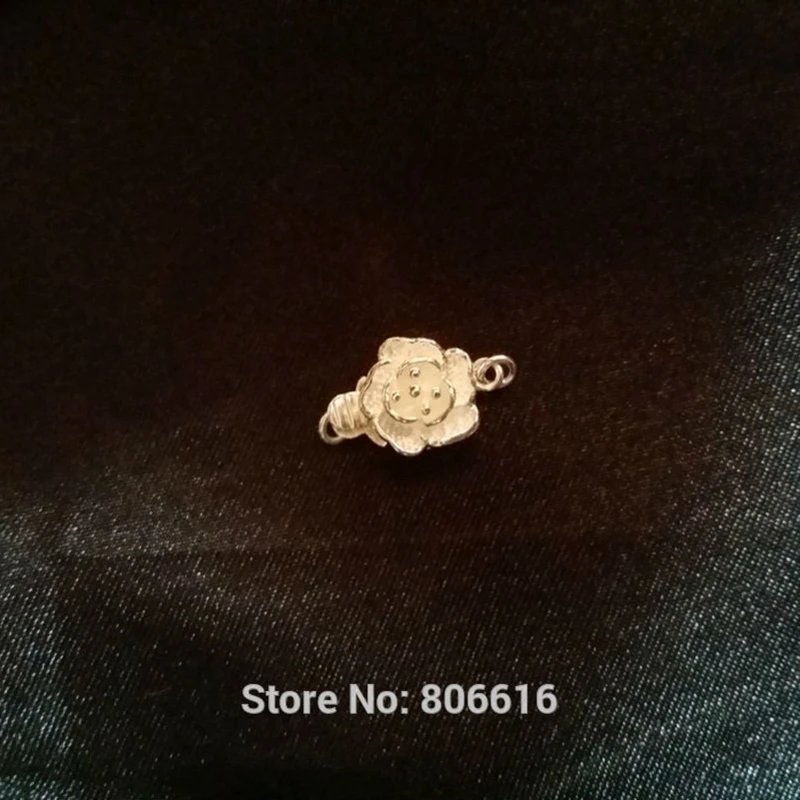 

Искусственный штраф, десять дюймов, 9*14 мм, 3 шт., цветок, серебро 925 пробы, ювелирные изделия, искусственная драгоценность и крючки, Ювелирная фурнитура