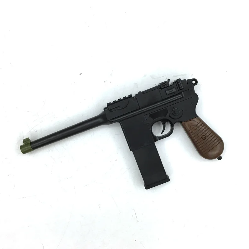 1/2. 05 Mauser военный пистолет M1932 металлический имитация игрушечного пистолета полицейская пуля пистолет модель игрушечного пистолета