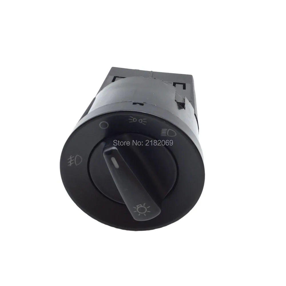 Interruptor cromado para faro antiniebla, lámpara de ancho, compatible con VW Jetta MK4 Bora Golf GTI MK4 Passat 5 Beetle 1C0 941 531 1C0941531