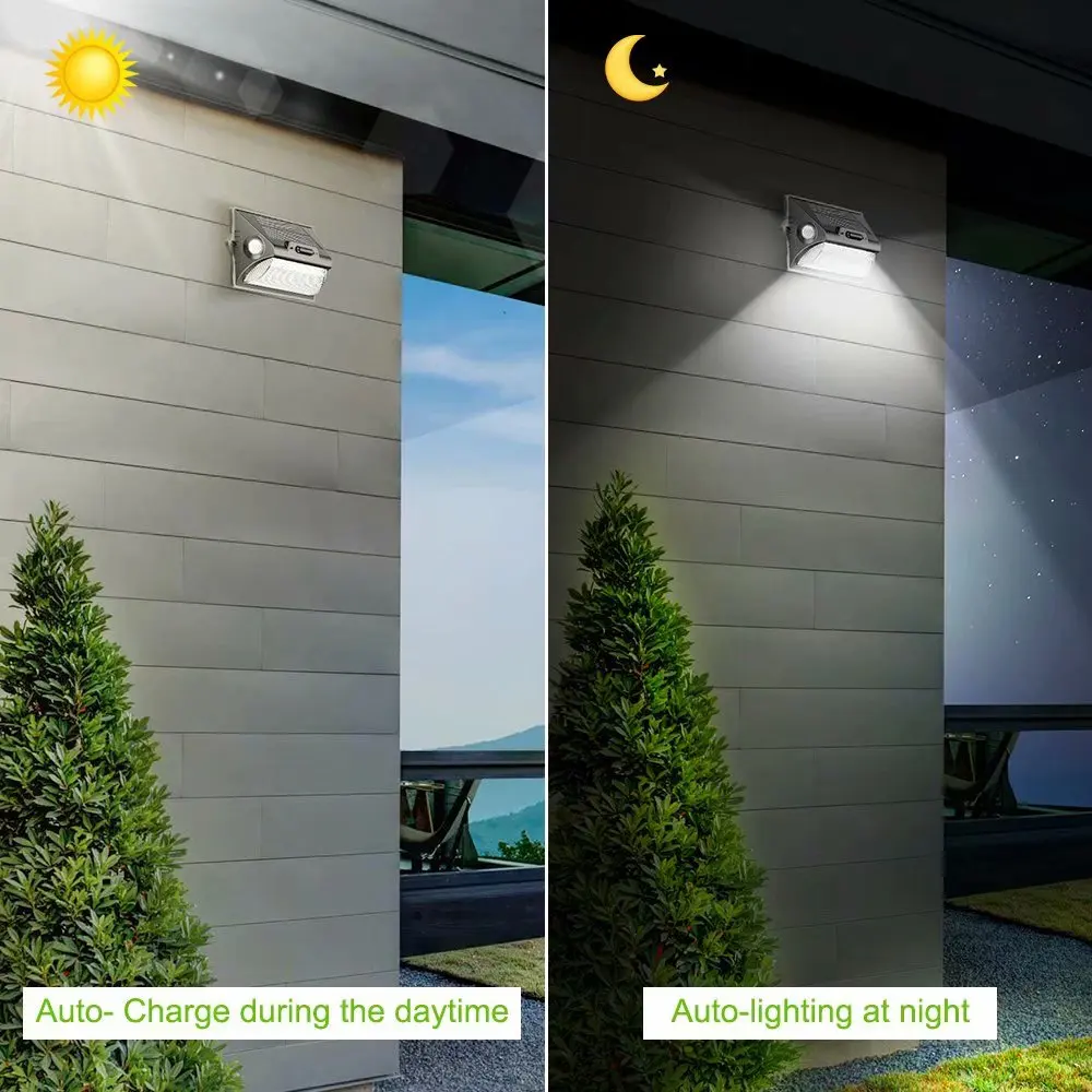 Solar Light Outdoor Dual PIR Motion Sensor Powered Lamp 180 Degree Wall RGBW LED Waterproof Garden | Лампы и освещение