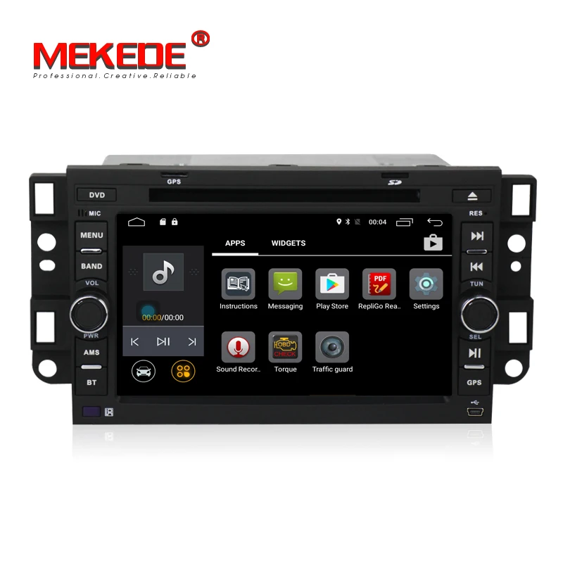 1024 * 600HD экран с Android7.1 DVD плеер автомобиля gps Навигатор Радио кассета Bluetooth для Chevrolet