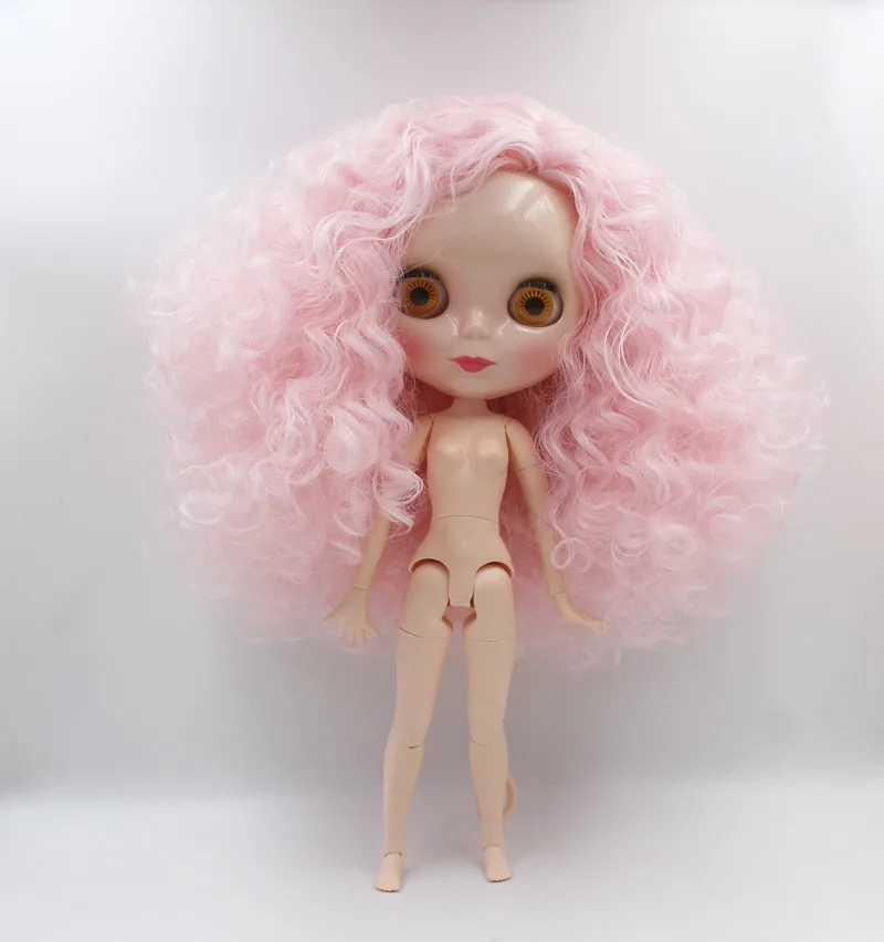 Free Shipping big discount RBL-742J DIY Nude Blyth doll birthday gift for girl 4color eye with beautiful Hair cute toy | Игрушки и хобби