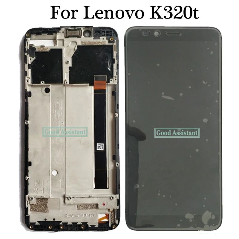 Оригинальный черный ЖК дисплей 5 7 дюйма для Lenovo K320t сенсорный экран дигитайзер в