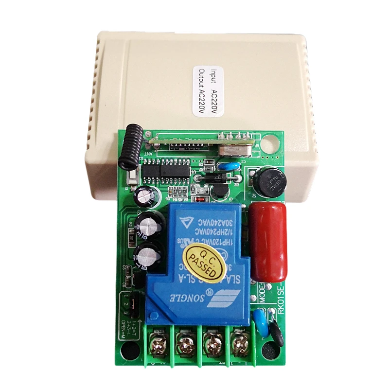 AC 220V Motor Waterpump Light lamp Bulb LED 30A Powerful Remote Control Switch Long Distance RF Wireless Switches Smart Home ASK |