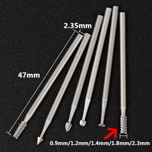 Инструмент для гравировального Станка Dremel, диаметр 2,35 мм, 6 шт.