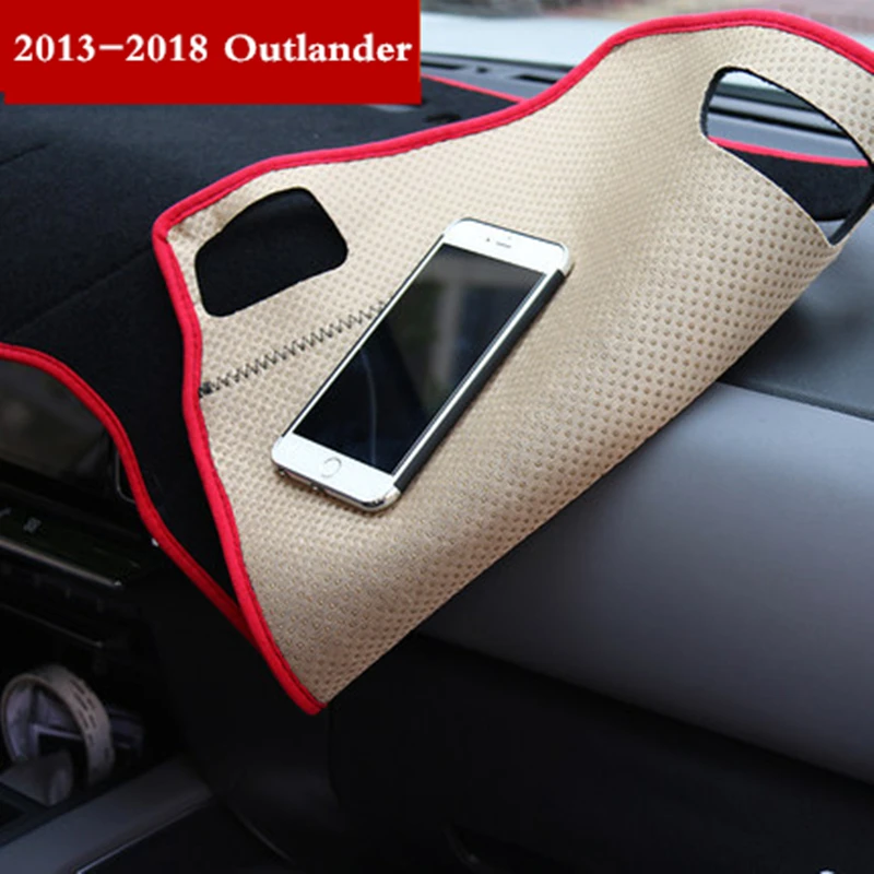 Приборная панель автомобиля для Mitsubishi Outlander 2013 2014 2015 2016 2017 2018 накладка коврик