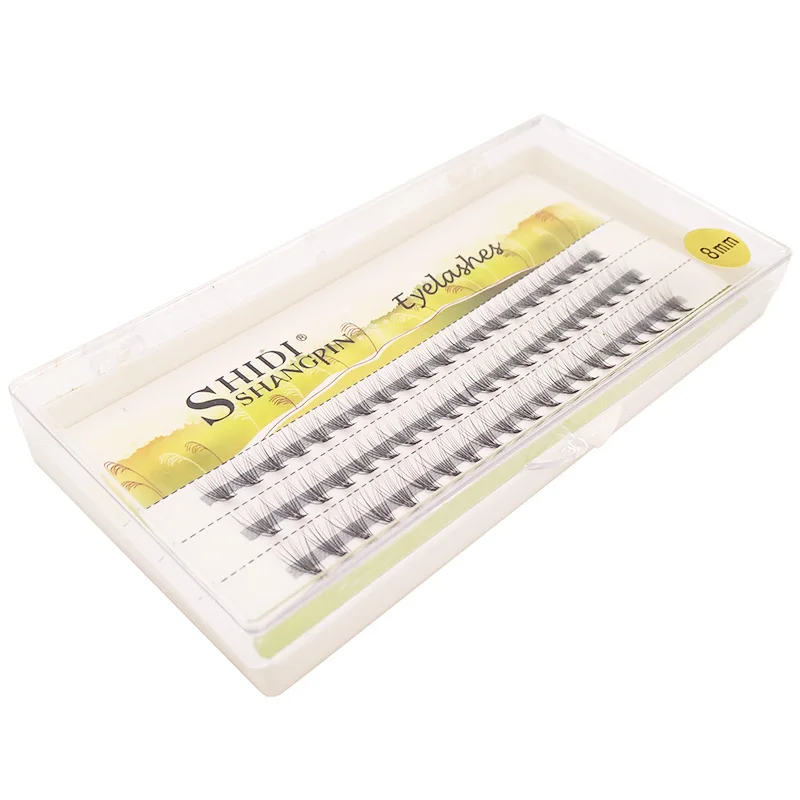 60 шт 0,1 мм C локон искусственные Индивидуальные ресницы для наращивания ресницы для профессионалов, накладные Индивидуальные ресницы