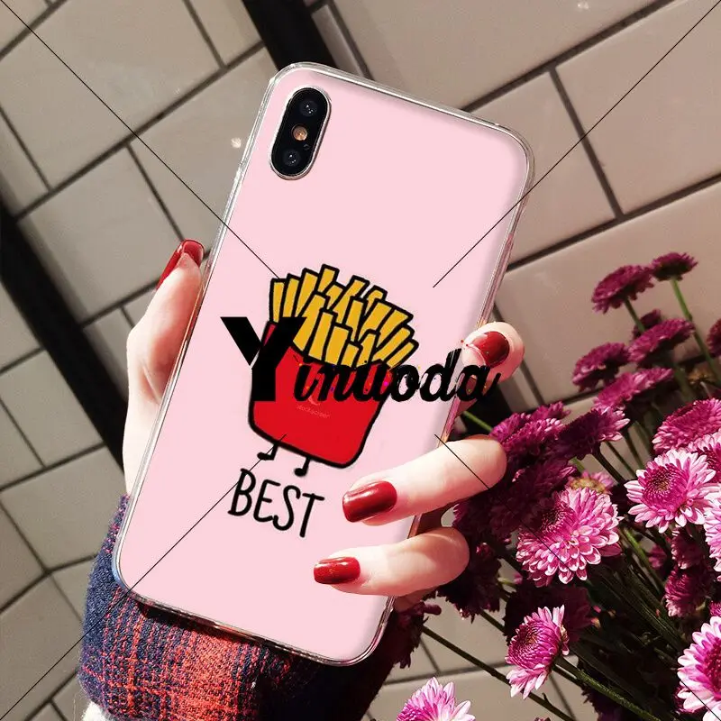 Мягкий силиконовый прозрачный чехол Yinuoda для iPhone X XS MAX 6 6s 7 7plus 8 8Plus 5 5S SE XR |