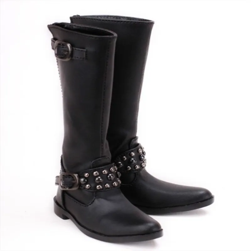 

3 BJD boots for strong uncle large feet black color - sooms