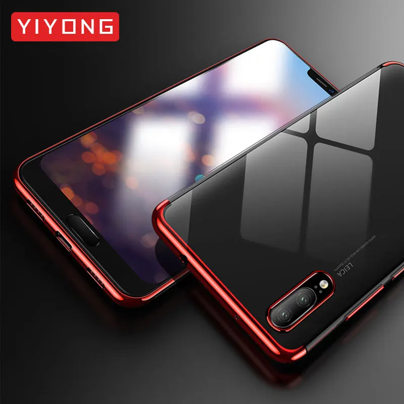 Чехол Honor 20 из мягкого ТПУ YIYONG тонкий прозрачный чехол для Huawei Pro силиконовый Lite 20i